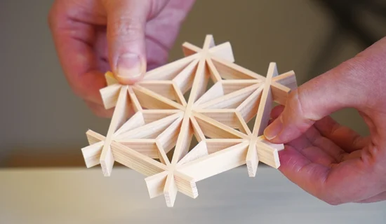 ワークショップ 組子細工製作体験